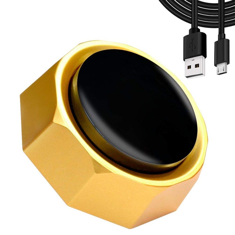 RIBOSY USB Sound Button - Make Your Own Button by Uploading Audio Files - Support 100+ Recordings - Top Recordable Quality Playback (USB Cable Included) - Image 1